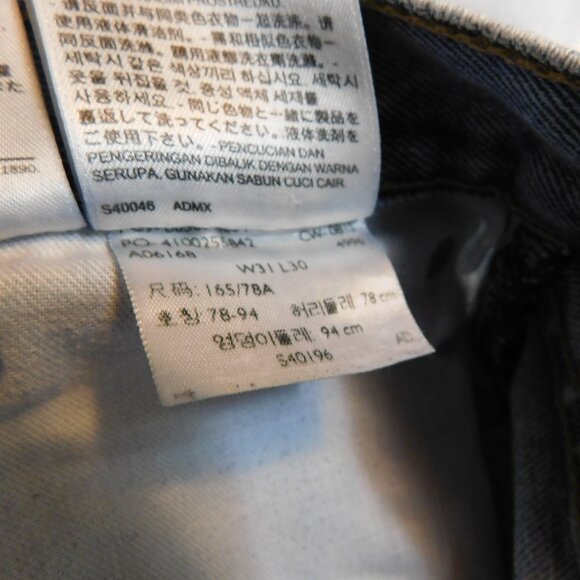 Levi's Jeans 505 Quantity of 5 Pairs Men's Sizes - Picture 7 of 8